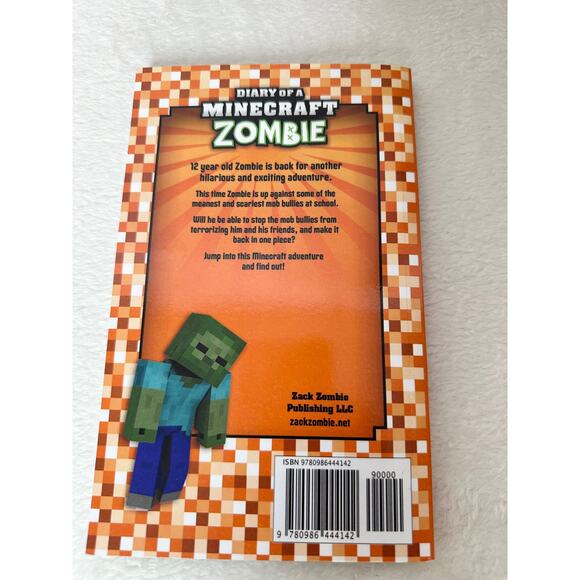 4 Book Set of Diary of a Minecraft Zombie Books by Zack Zombie Paperback - Picture 5 of 9